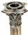 Silver Pair of Sheffield Plated Corinthian Column Candlesticks Attributed to Elkington For Sale - Image 8 of 12