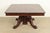 R. J. Horner Antique Victorian Carved Mahogany Split Pedestal Extension Dining Table With Lion Paw Feet, Newly Refinished For Sale - Image 13 of 13
