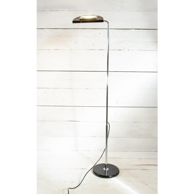 Mezzaluna Floor Lamp attributed to Bruno Gecchelin for Skipper, 1970s For Sale - Image 9 of 9