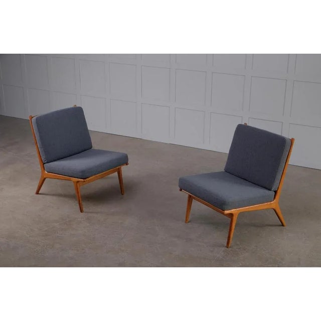 Set of Easy Chairs attributed to Karl-Erik Ekselius, Sweden, 1960s For Sale - Image 3 of 11