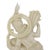 Indian Carved Bone Hindu Deities Radha & Krishna in a Lover’s Embrace C1920 For Sale - Image 11 of 12