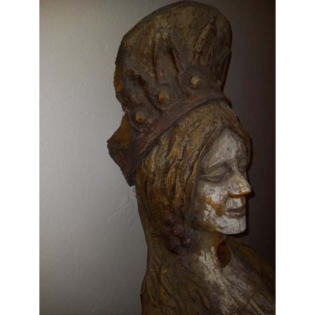 Figurehead of a Ship, 1850 For Sale - Image 4 of 14