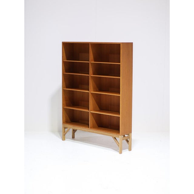 Beautiful 'china' bookcase designed by børge mogensen and manufactured by c.m. Madsens for fdb møbler, denmark 1960s. This...