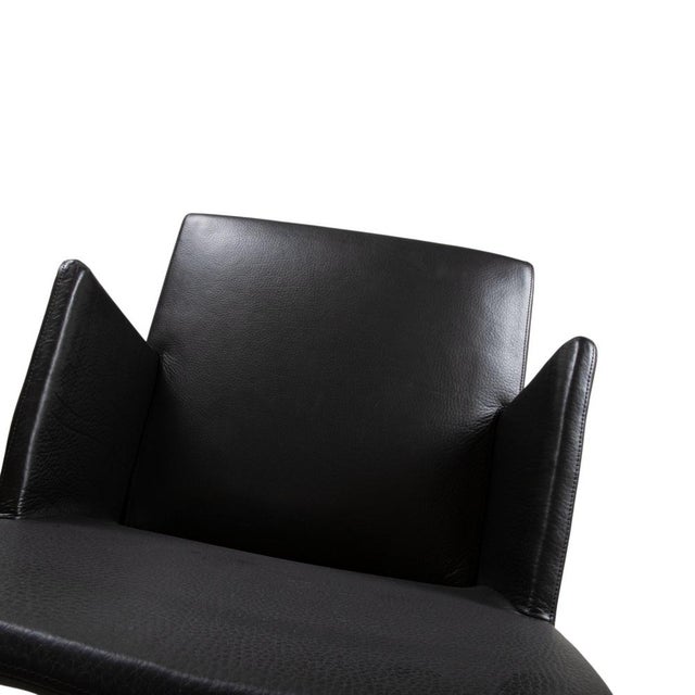 Jason Chair in Leather Black from Walter Knoll / Wilhelm Knoll For Sale - Image 5 of 15