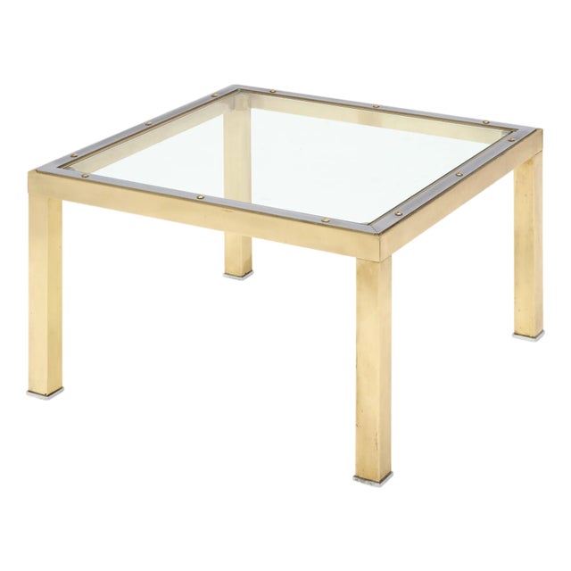 Modernist French Vintage Side Table For Sale