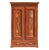 Brown Antique 1870s Eastlake Victorian Knockdown | Walnut W/ Burl | Wardrobe Armoire | With Key For Sale - Image 8 of 16