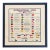 Vintage International Code Signal Flag Framed Nautical Maritime Scarf For Sale