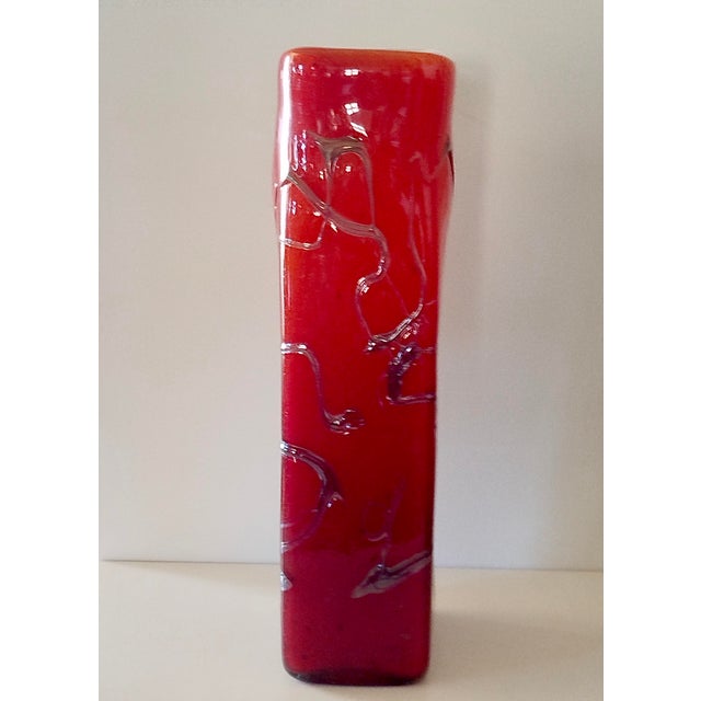 Contemporary Cubic Vase by Florea Silviu For Sale - Image 3 of 6
