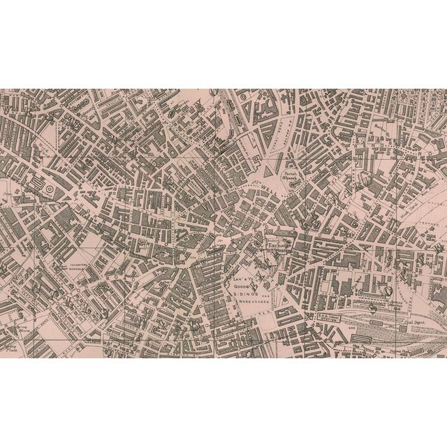 Victorian Bradford Street Plan Map by Edward Weller, 1885 For Sale - Image 4 of 10