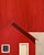 Still the Heartland by Justin Wheatley | Acrylic on Canvas Red Barn With Blue Sky For Sale - Image 4 of 10
