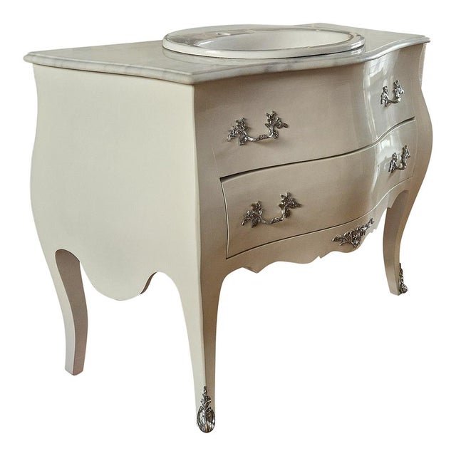 1990s Baroque Bathroom Cabinet, 1990s For Sale - Image 5 of 13