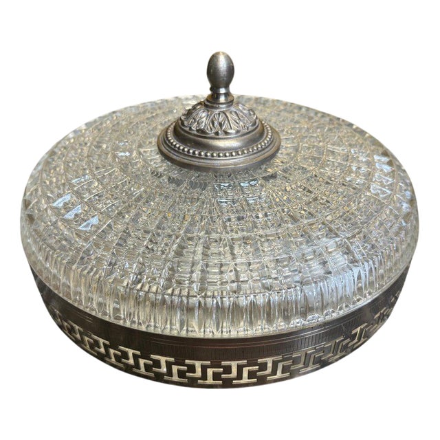 Ceiling Light by Lucien Gau For Sale