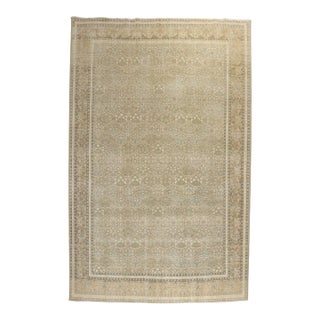 Mid 20th Century Zabihi Collection Persian Tabriz Rug For Sale