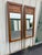 1960s Dixie Brutalist Walnut Dressing Mirrors- A Pair For Sale - Image 5 of 12