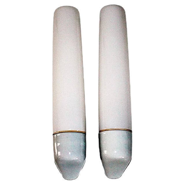 German Wall Lights by Wilhelm Wagenfeld for Lindner, 1950s, Set of 2 For Sale