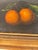 Still Life Vintage Oil Painting of Oranges in Gilt Wood Frame For Sale - Image 9 of 14