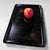 Japanese Lacquered Obon Tray with Peony, 1920s For Sale - Image 9 of 13