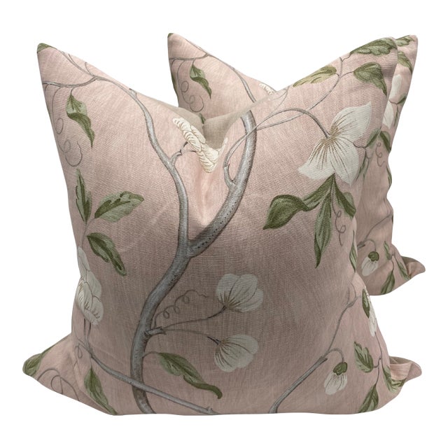 Colefax & Fowler Snow Tree- A Pair For Sale