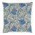 Anemone Blue Green Tapestry Cushion With Feather Filler - 46 X 46cm For Sale