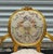 French White Velvet Chair Tufted With Gold Leaf Details French Style For Sale - Image 3 of 9
