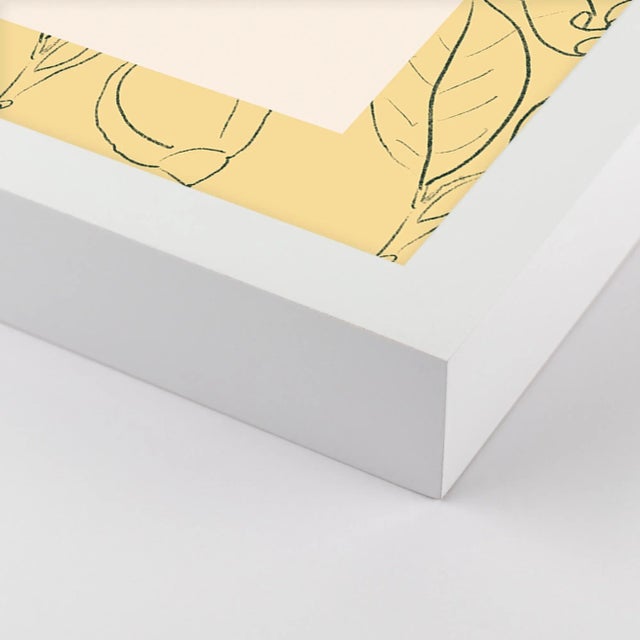 DESCRIPTION: Lemon Tennis by The Cartorialist in White Frame, Medium Art Print SPECIFICATIONS: Type: Giclée Art Print on...