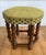 Mid-Century Modern Vintage Mid-Century Oak Footstool With Geometric Needlepoint Tapestry For Sale - Image 3 of 9