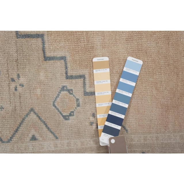 Turkish Pink Oushak Wool Rug For Sale - Image 12 of 12