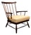 Brazilian Modern Armchair in Imbuia Wood & Cushion, a Forma Decorativa, Brazil, 1960s For Sale