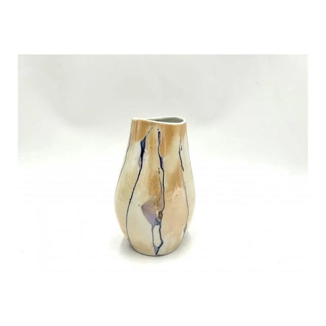 Mid-Century Modern Small Mid-Century Vase from Bogucice, Poland, 1960s For Sale - Image 3 of 6