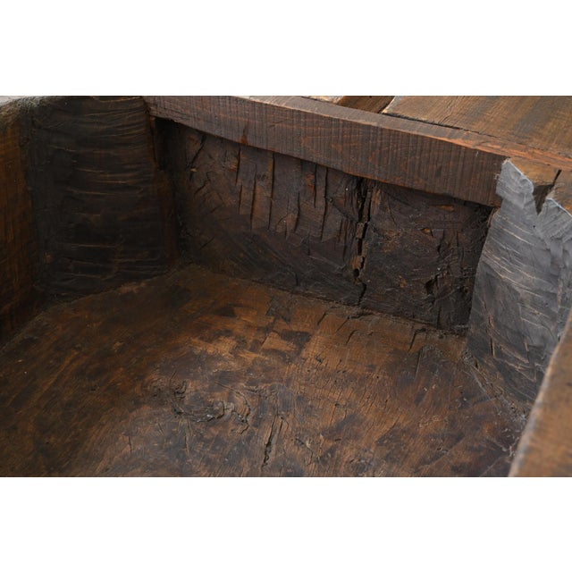 Early 20th Century Antique Old Japanese Wooden Low Table / 20th Century / Display Stand/ Ta141 For Sale - Image 5 of 18