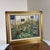 Wood Vintage French Style Impressionist Garden Painting by Irene Cloninger For Sale - Image 7 of 10