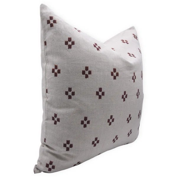 Bring a touch of handcrafted charm to your home with Fabdivine’s Barfi block print cushion cover. Made from sturdy Pure...