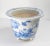 Japanese Mid-Century Japanese Blue and White Arita Jardiniere Planter Cachepot For Sale - Image 3 of 10
