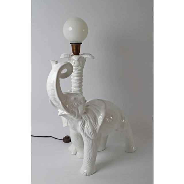 The White Elephant Table or Floor Lamp, Italy, 1970s For Sale - Image 15 of 18