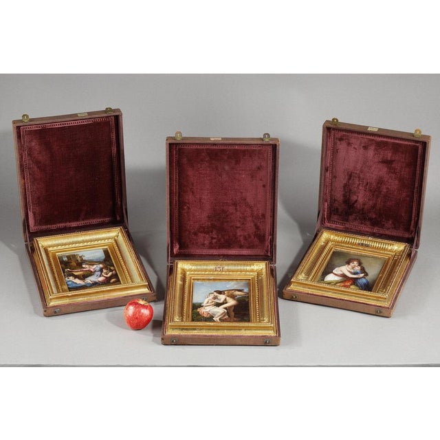 Joséphine Rozier, Portrait of Madam Vigée-Lebrun and Her Daughter, 1859, Framed For Sale - Image 12 of 15