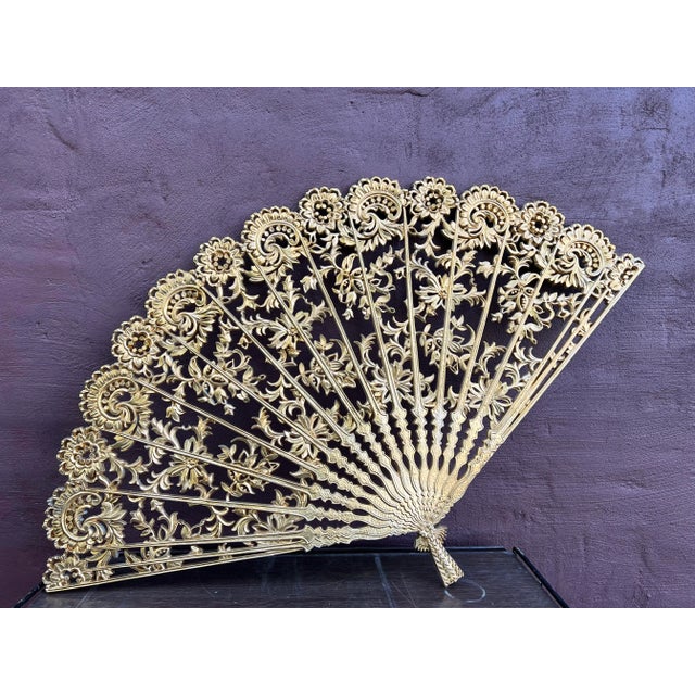 1970s 1970s Decorative Burwood Fan For Sale - Image 5 of 5
