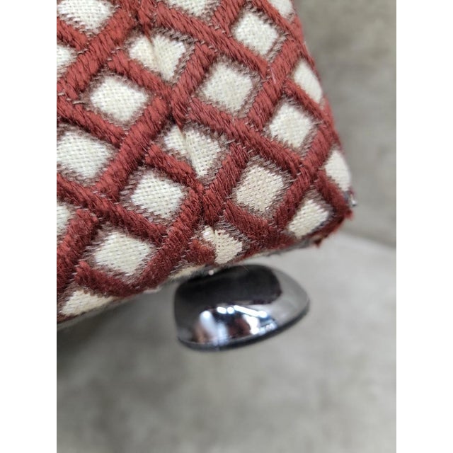 Mid-Century Modern 3 Piece Modular Sectional Sofa by Directional in Original Fabric For Sale - Image 11 of 12