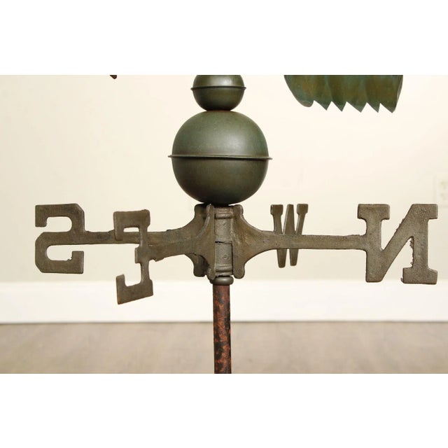 Vintage Copper Eagle Weathervane For Sale - Image 9 of 12