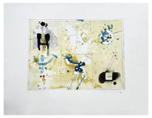 Armin Sandig, Irdische Paradiese, Original Hand-Signed Etching