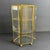 Brass Vintage Brass & Glass Display Shelf Petite Footed Curio Display Cabinet Miniature Case For Sale - Image 8 of 10