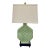 Port 68 Modern Green Bamboozled Palm Table Lamp For Sale