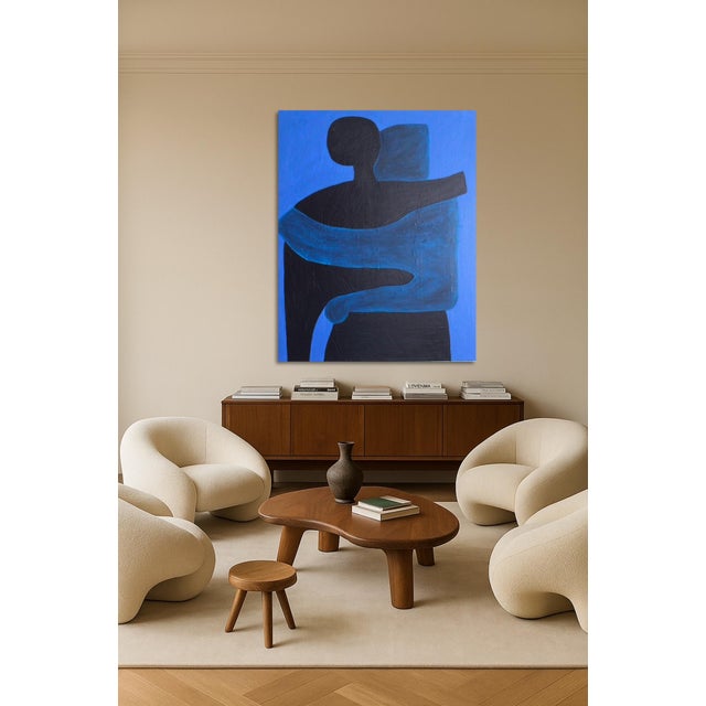 Bodasca, Can I Hold You Blue, 2026, Acrylic on Canvas For Sale - Image 9 of 12