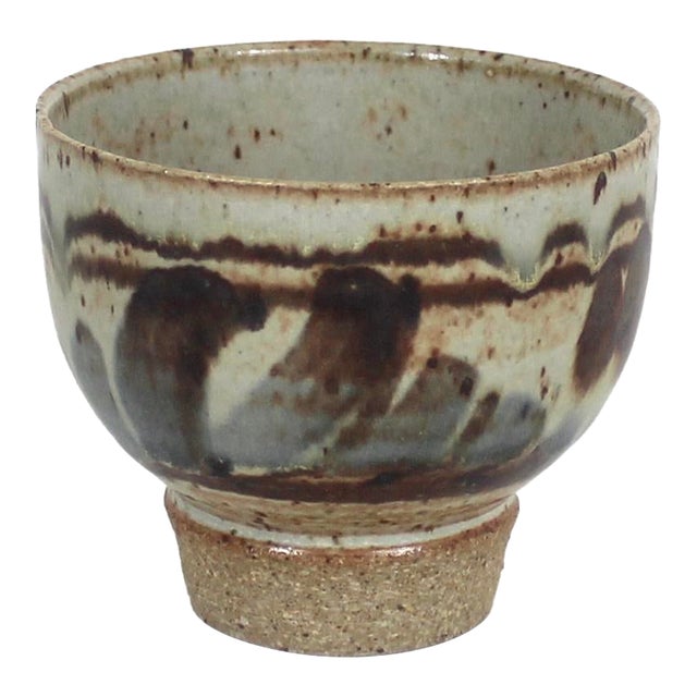 Small Vintage Studio Pottery Bowl For Sale