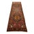 Sarab Runner 3’9” X 11′ Red Wool Semi-Antique Tribal Hand-Knotted Oriental Rug For Sale