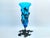 Blue Murano Glass and Wrought Iron Vase by Umberto Bellotto for Barovier & Toso, 1930 For Sale - Image 8 of 9