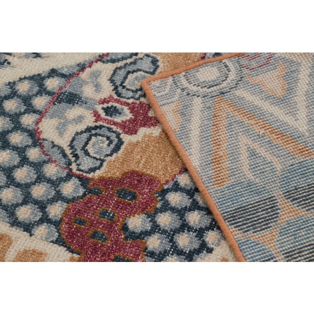 Sand Contemporary Chinese Dragon Pictorial Wool Rug by Rug & Kilim, India For Sale - Image 8 of 10