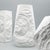 1970s Large Fossil Relief Bisque Porcelain Vases by Manfred Frey for AK Kaiser, Germany, 1970s, Set of 3 For Sale - Image 5 of 9