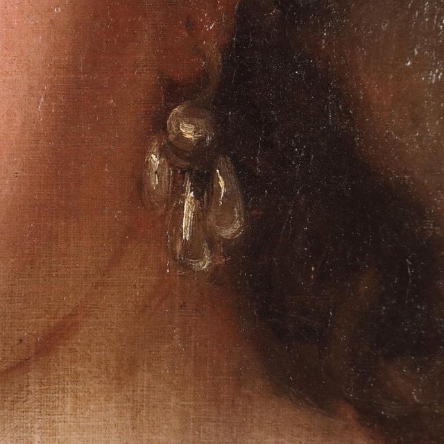 Female Portrait, Oil on Canvas, Framed For Sale - Image 7 of 11