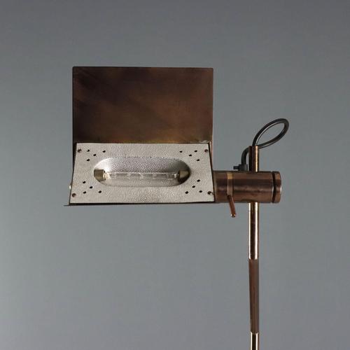 Gold Gilt Floor Lamp, 1980s For Sale - Image 8 of 11