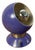 Purple Globe Lamp for Table by Abo Randers For Sale